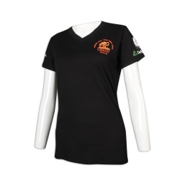 T987 Design Women's Short Sleeve T-Shirt V-neck Dragon Boat Team T-shirt Manufacturer T987 Design Women's Short Sleeve T-Shirt V-neck Dragon Boat Team T-shirt Manufacturer